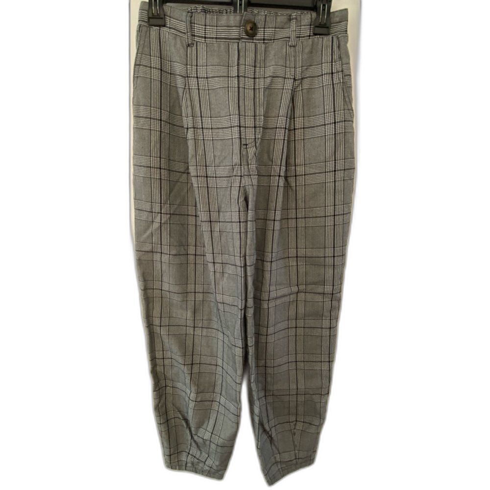 Wild Fable Plaid Pleated Trousers Women's Sz M